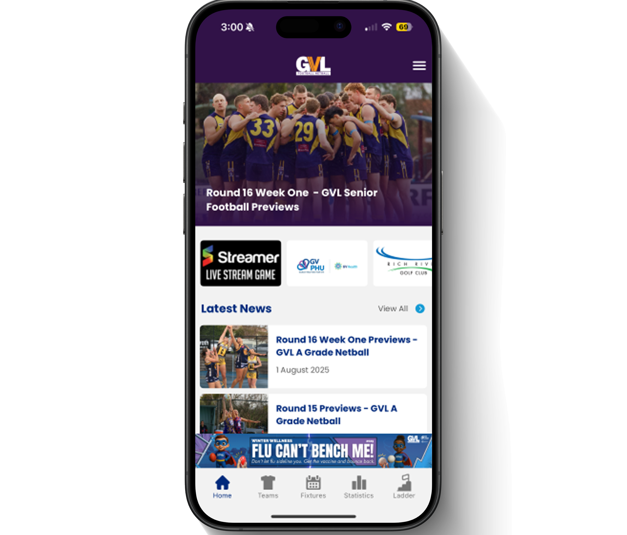 League (Fan) Engagement App
